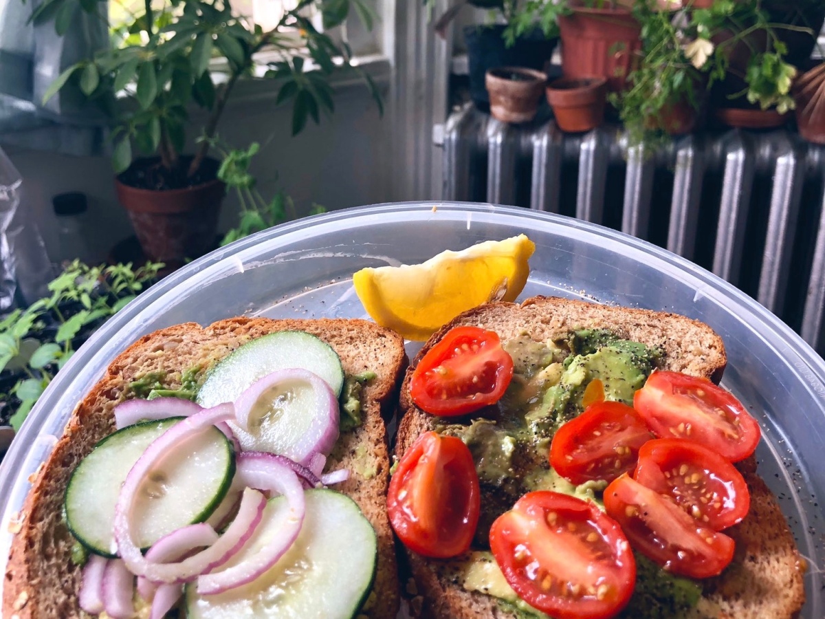Low Effort Meals: A Simple Veggie Sandwich